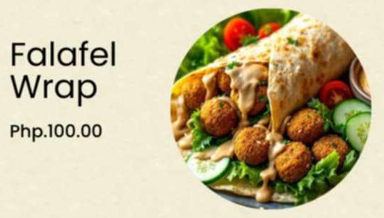 Falafel wrap