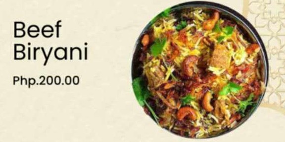 Beef Biryani 